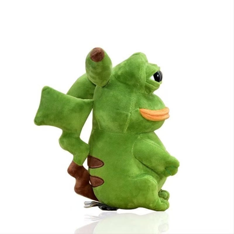 Meme Pepechu Emoji Sad Frog Plushie Toy