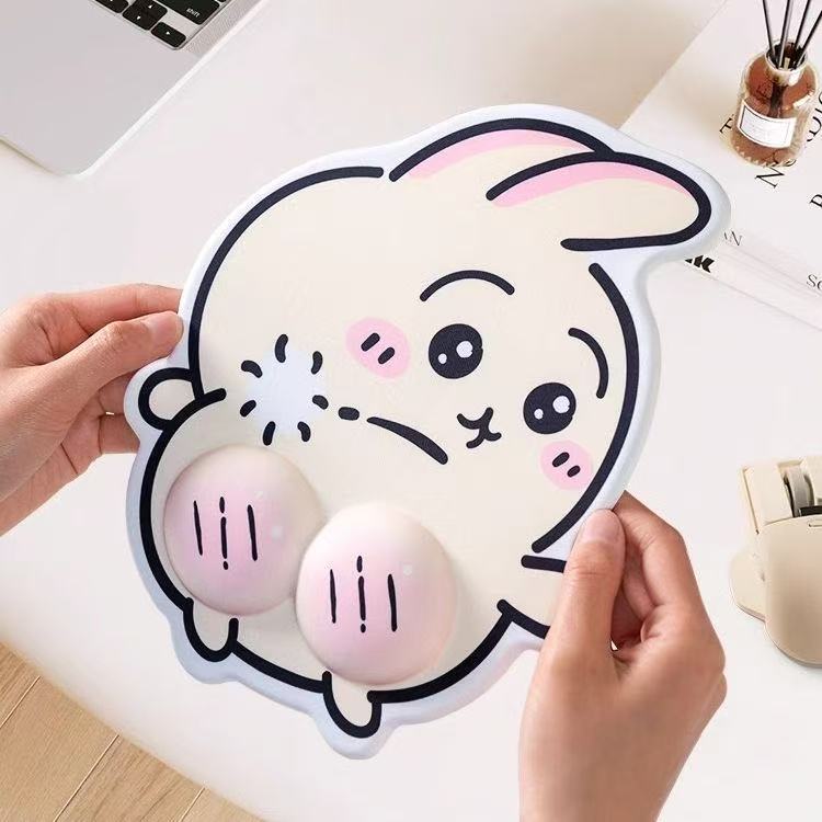 Usagi Bouncy Butt Mouse Pad for Wrist Protection/Relief