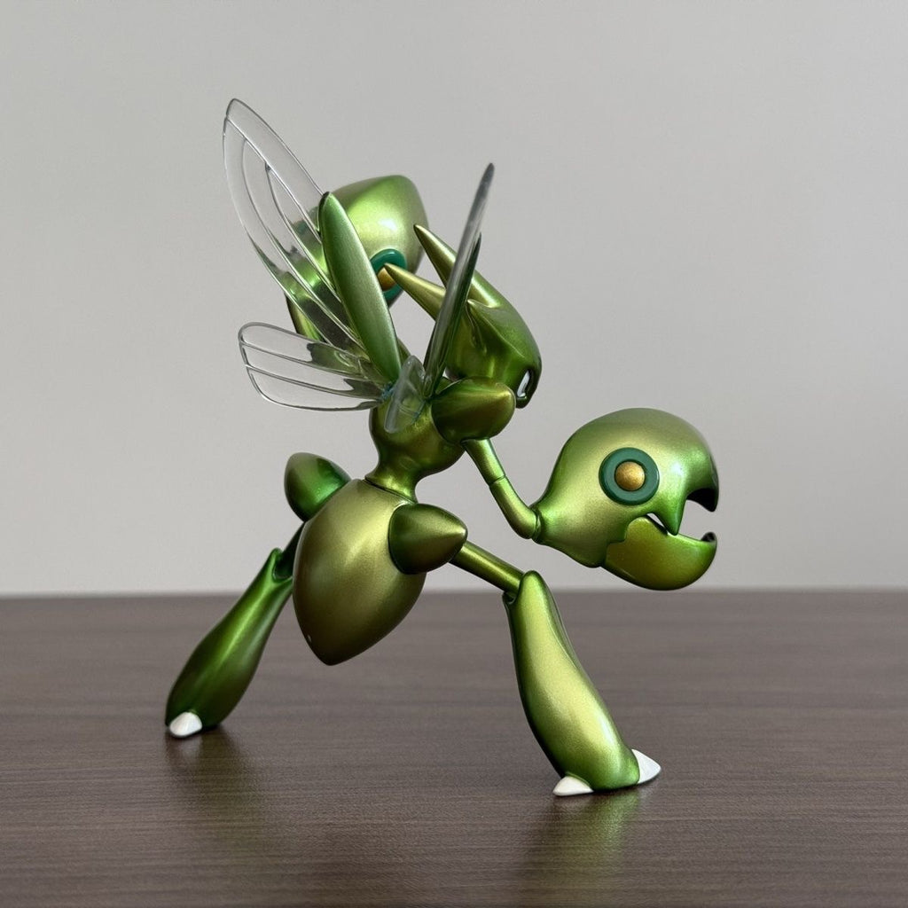Shiny Scizor Pokemon Action Figure Toy (Third Party)