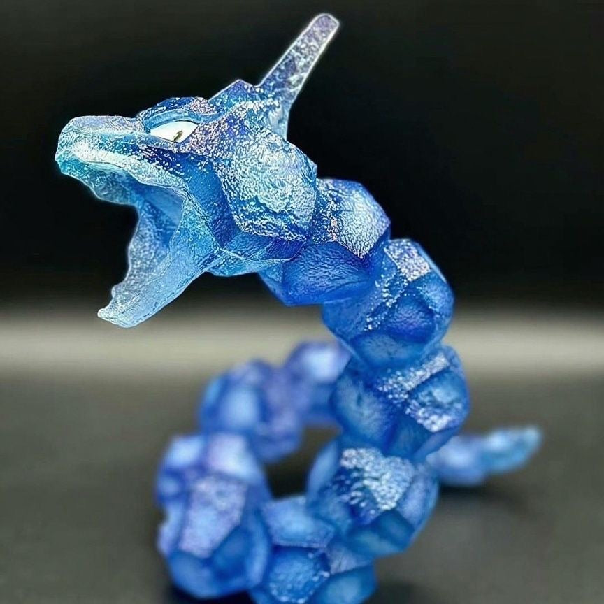 Crystal Onix Pokemon Action Figure Toy (Third Party)