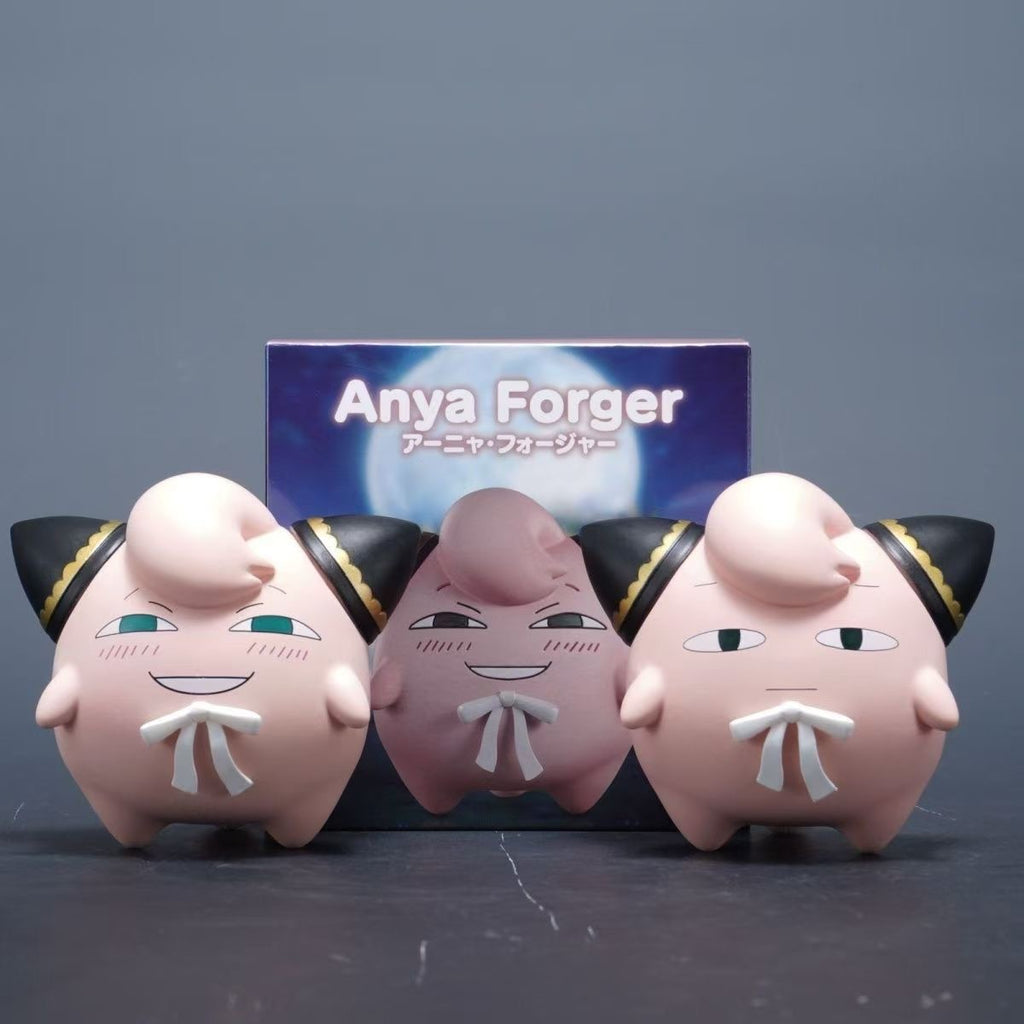 Cleffa X Anya Pokemon Action Figure Toy - Serious Face (Third Party)