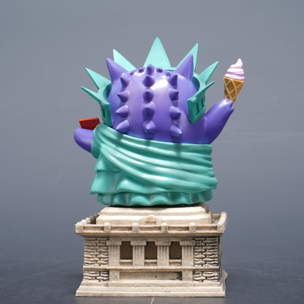 Gengar X Statue of Liberty Pokemon Action Figure Toy (Third Party)