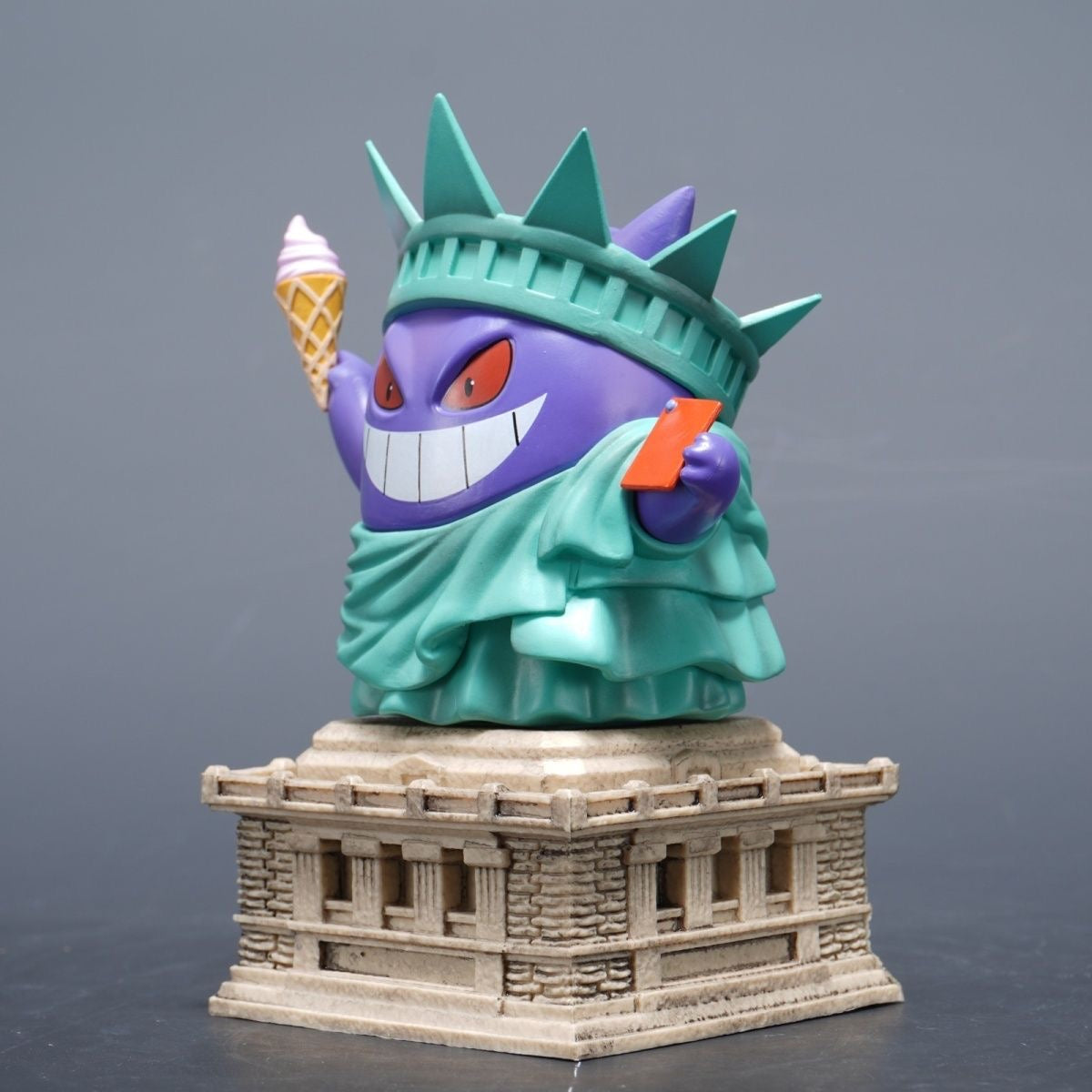 Gengar X Statue of Liberty Pokemon Action Figure Toy (Third Party)