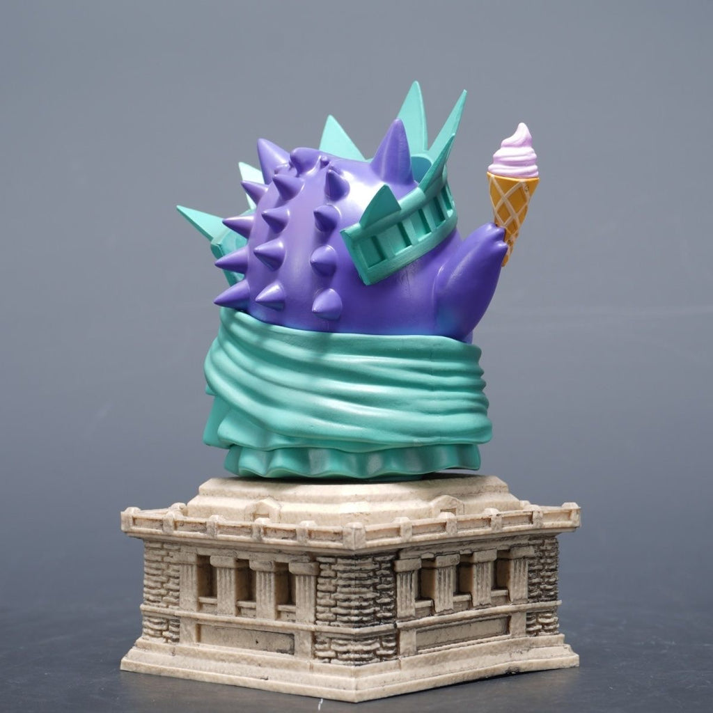 Gengar X Statue of Liberty Pokemon Action Figure Toy (Third Party)